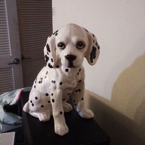 Dalmatian dog statue